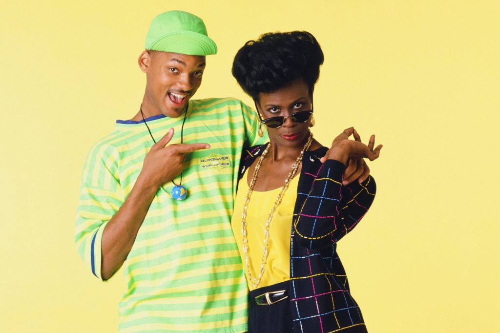 Aunt Viv and Will Smith